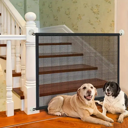 RETRACTABLE BABY GATE, MESH BABY AND DOG GATE Style and Sanctuary