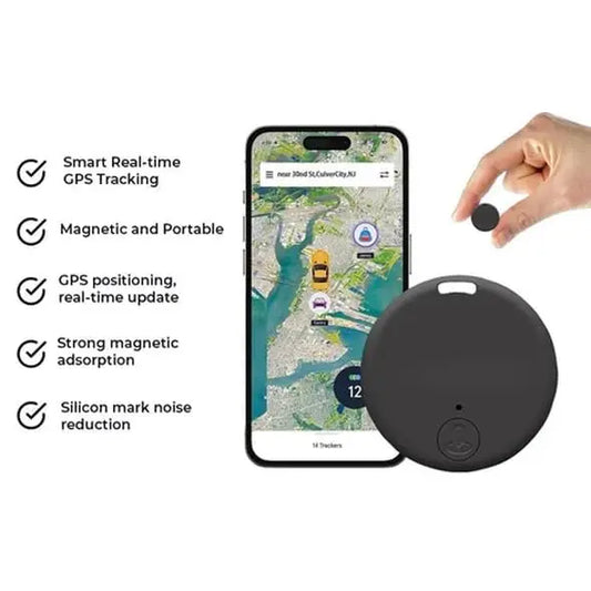 3PCS Mini GPS Tracker Set – Smart Key Finder & Anti-Lost Bluetooth Locator for Car, Kids, Pets & Valuables