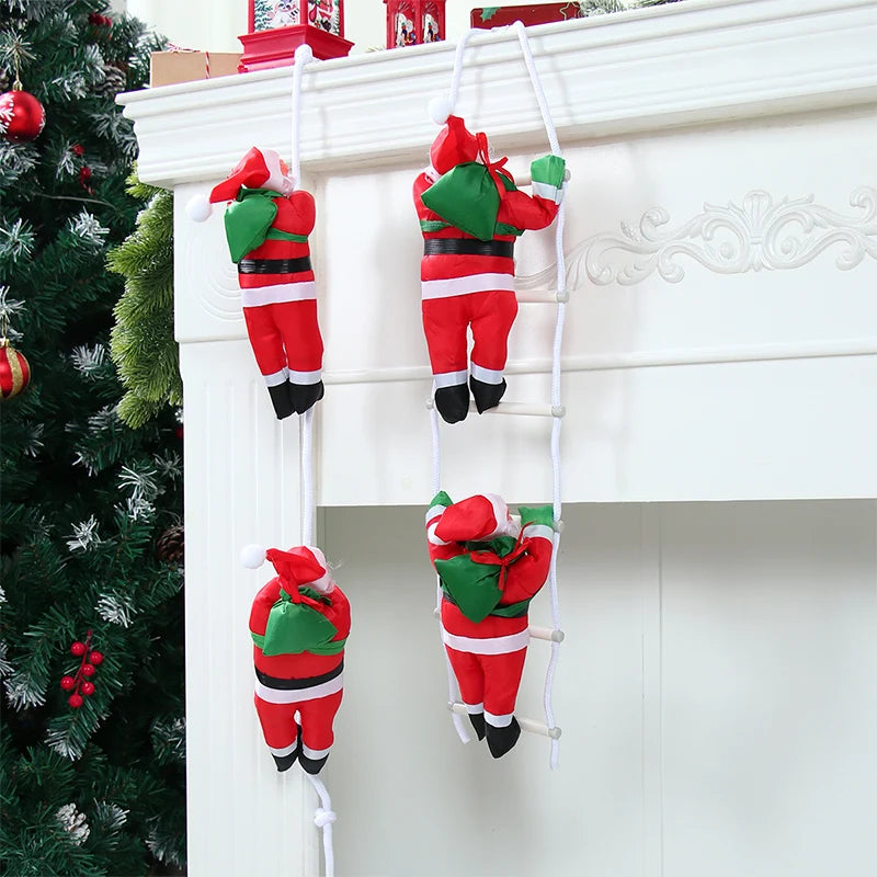 SANTA CLIMBING LADDER PENDANT