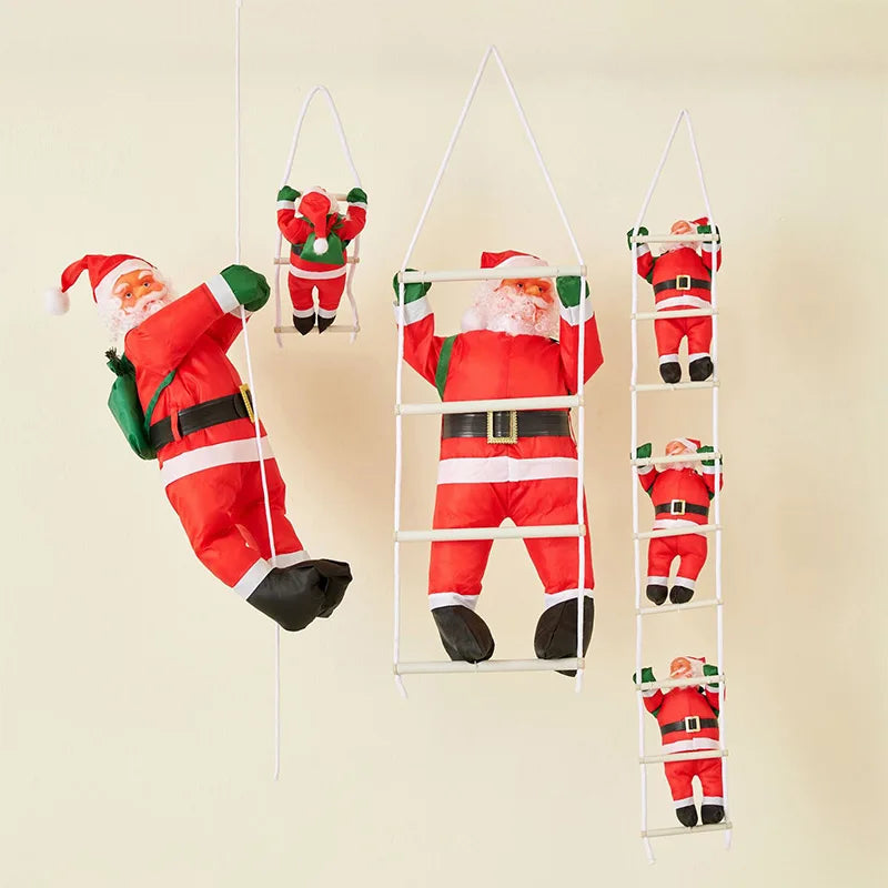 SANTA CLIMBING LADDER PENDANT