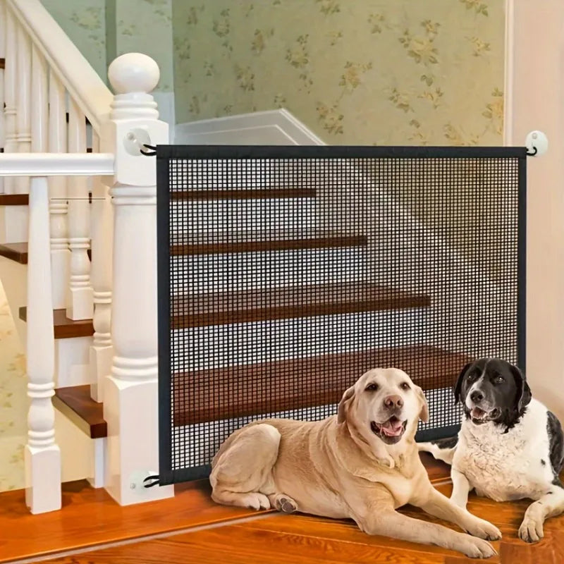 RETRACTABLE BABY GATE, MESH BABY AND DOG GATE Style and Sanctuary