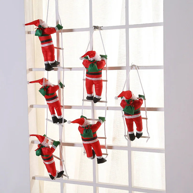 SANTA CLIMBING LADDER PENDANT