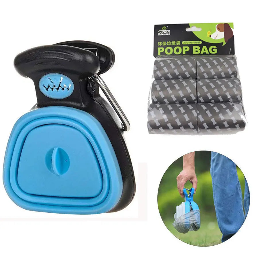 DOG PET TRAVEL FOLDABLE POOPER SCOOPER Style and Sanctuary