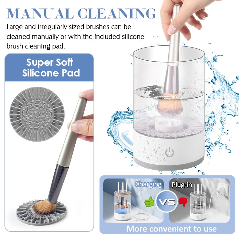 MAKEUP BRUSH CLEANING MACHINE Style and Sanctuary