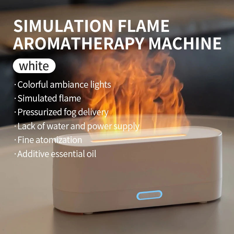 FLAME AROMA DIFFUSER HUMIDIFIER Style and Sanctuary